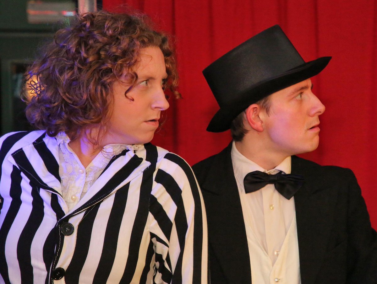 This week we’re at the beautiful Cheltenham Playhouse - Thurs 12th, Fri 13th, &amp; Sat 14th, all at 7:30pm. Tickets are selling fast, so don't miss out on an evening of fun, frolics, mystery, &amp; mayhem! Call to book tickets: 01242 522852 or online here: bit.ly/sherlock_playh…  🎭