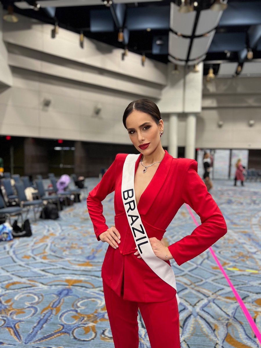 miamamede's tweet photo. E o 6º dia de confinamento começou! ✨👑

Hoje já tivemos Press Conference com mídia do mundo inteiro, ensaios e o dia aqui no @missuniverse só está começando 💫 

#MissUniverse
#71STMissUniverse #VisitNewOrleans
#MissUniverse2022 #MIAMU
#MiaMamede #MissUniversoBrasil https://t.co/QJQK4JwCh7