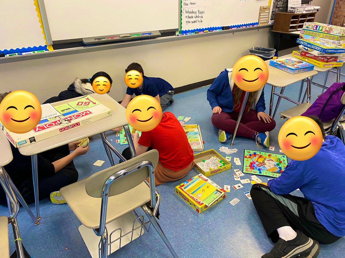 Mrs_Mannix's tweet photo. Monopoly was the game of choice for Board Games Club today! https://t.co/J9imNI8JPo