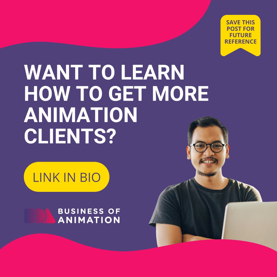 animationbiz's tweet image. Want to Learn How to Get More Animation Clients? Link in bio. 

#AnimationClients #AnimatorsClient #MotionGraphicsClients