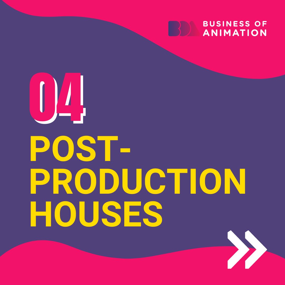 animationbiz's tweet image. 4. Post-production houses

#AnimationMarketing #AnimatedMarketing