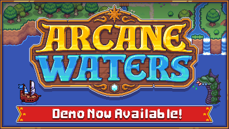 Still waiting to get your feet wet?  Now's your chance! Arcane Waters now has a free demo.  It'll give you a taste of all the fun exploration, farming, adventures, and shenanigans the game has in store.  Don't worry, you can indeed pet the cat. 
store.steampowered.com/app/1266340/Ar…