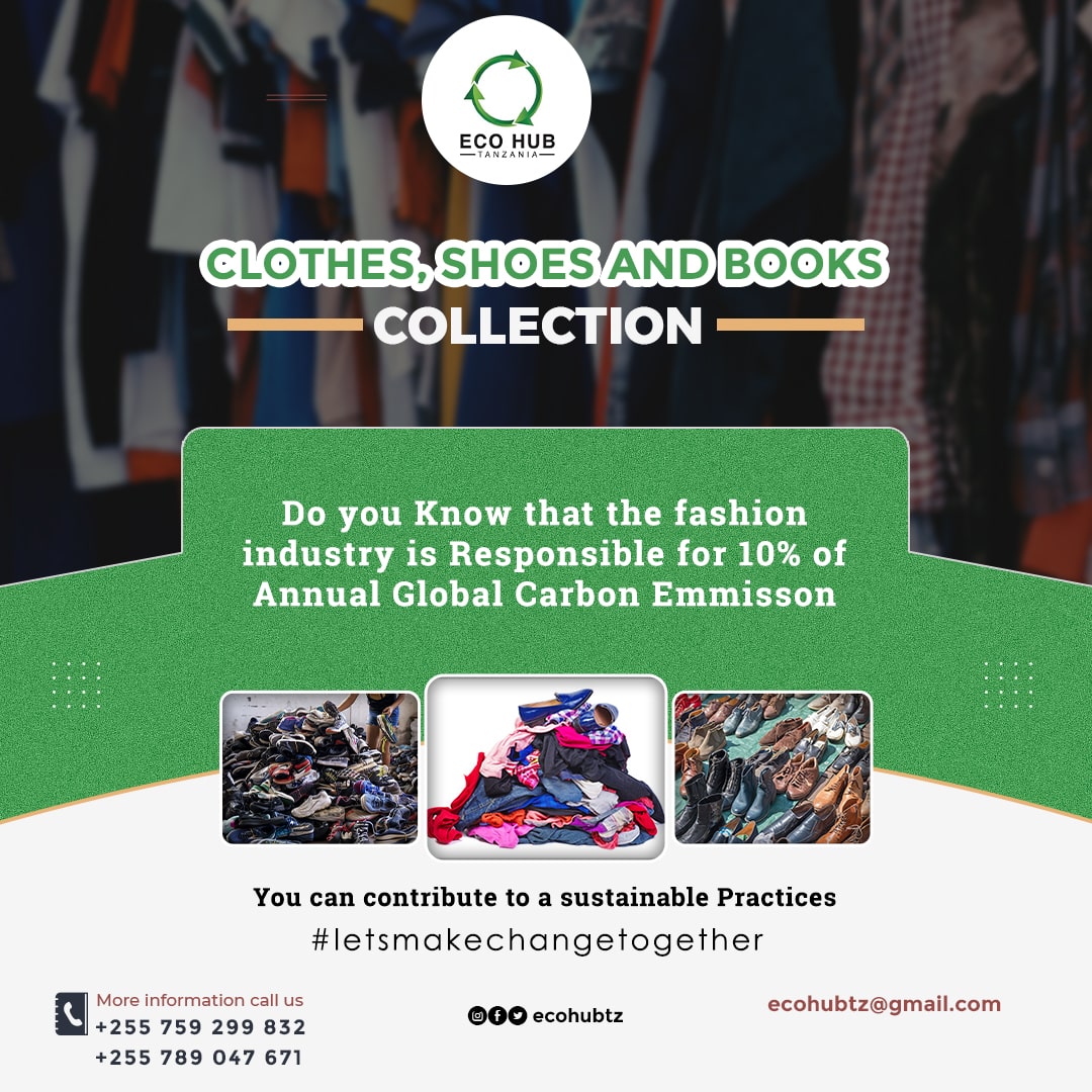 EcoHubTanzania's tweet photo. Do you have a clothing/book or shoes you think you are done using, items you may want to share with someone who may not be able to access it, item you think you no longer need,? Please Join us! @EcoHubTanzania #Letsmakechangetogether https://t.co/KQpRI6My0H