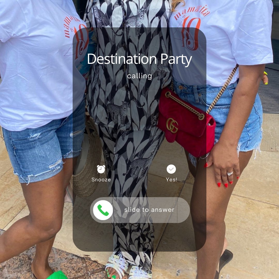 We are super excited! Our first destination party of the year is happening this week. Can you guess where our client is going? 
It doesn't have to be a milestone birthday before you start it at a destination.