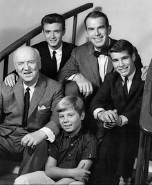 1960-1972 Fred MacMurray & William Demarest review a script for the popular sitcom, My Three Sons. Demarest replaced William Frawley in 1965 due to ill health. @FredMacMurray @williamfrawley @williamdemarest