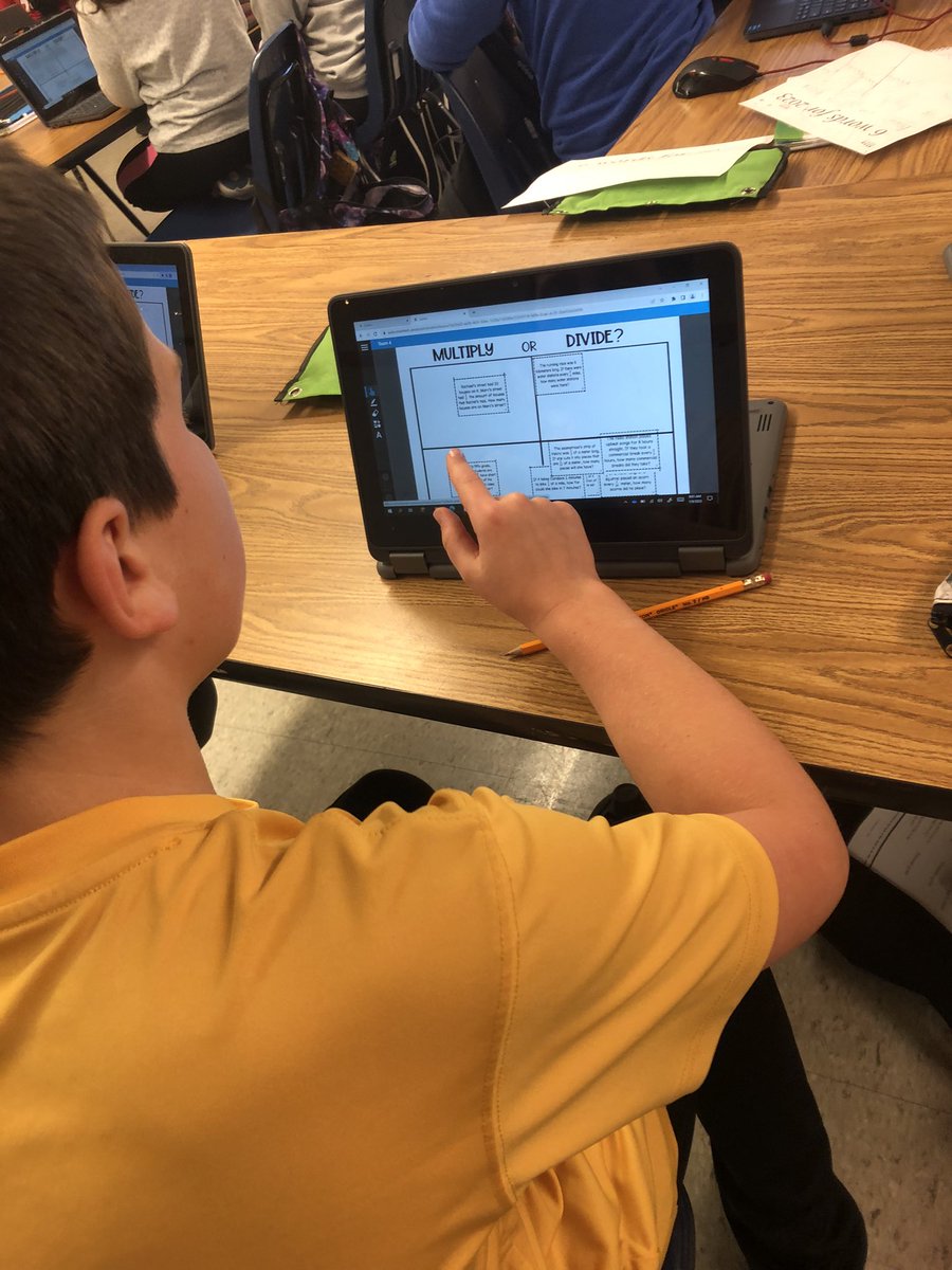 PamRountree's tweet photo. Lumio engagement today with reviewing fractions and the intro to the Great Depression! @LumioSocial @CobbInTech @WilliamHDryden #rountree5thgrade #freyelementary #edtech https://t.co/JKQqmUEHG5