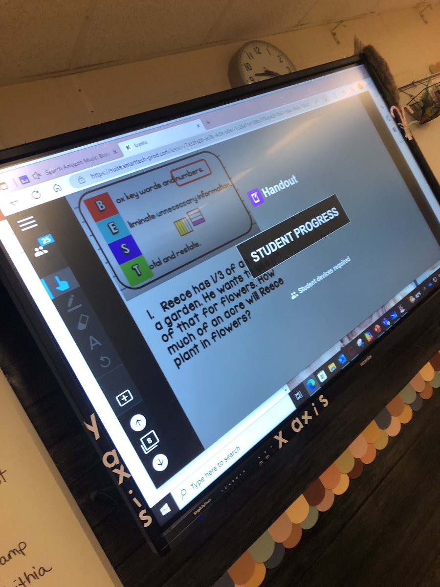 PamRountree's tweet photo. Lumio engagement today with reviewing fractions and the intro to the Great Depression! @LumioSocial @CobbInTech @WilliamHDryden #rountree5thgrade #freyelementary #edtech https://t.co/JKQqmUEHG5