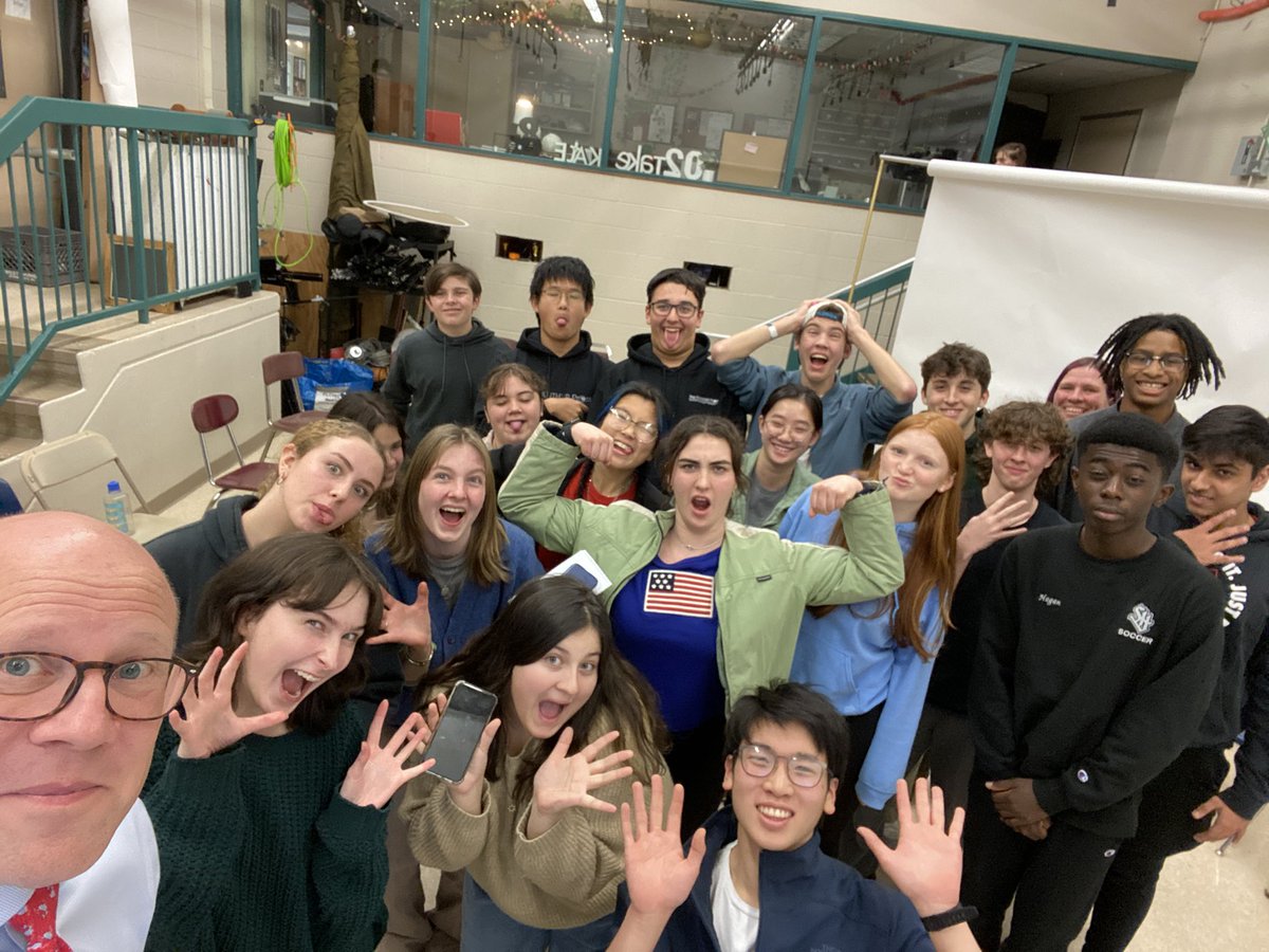 The first of many post-print press conferences with <a href="/shpantherpress/">Strath Haven Panther Press</a> Thank you for inviting me!