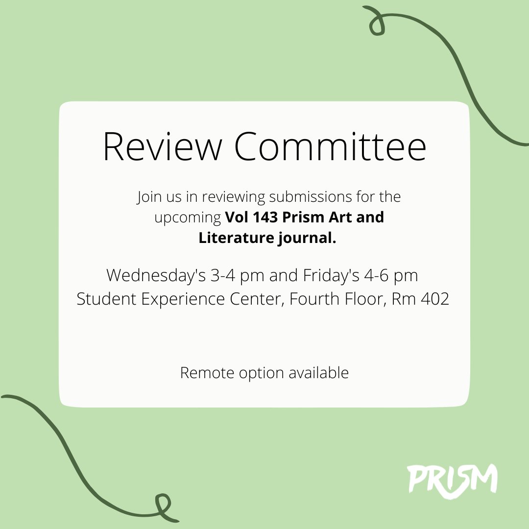 OSUPrism's tweet photo. Review Committee is here!! https://t.co/V09kXjOpLF
