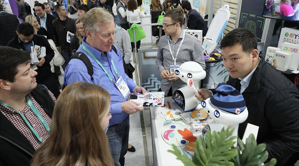 robinrmurphy's tweet photo. On Friday, I was at @CES and visited the start-up arena, Eureka Park, which is like a visit to Tomorrowland. So it may be time to dust off that Brad Bird Disney movie and revisit Athena, one of my favorite robots!
πΈ : https://t.co/UsDLSTBZVy
#CES2023 #robinrmurphy #robot #CES https://t.co/zvnjUGZmKm