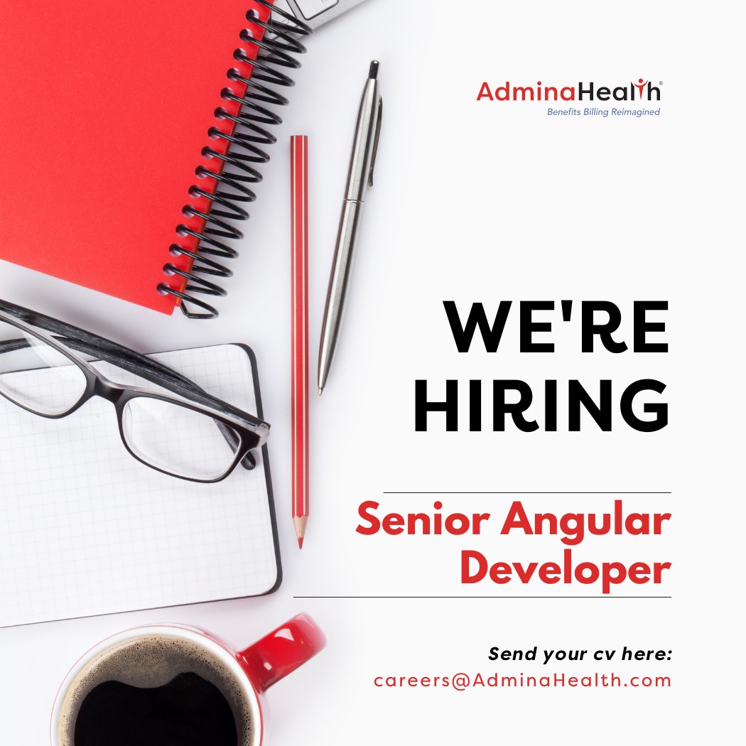 🙌 Fantastic immediate #career opportunity! We're looking for a Senior #AngularDeveloper to join our high-energy, fast-growing, world-class #technology team. Apply today! hubs.li/Q01xq33w0 #angular #ctjobs #nyjobs #njjobs #insurtech #hrtech #billingreimagined