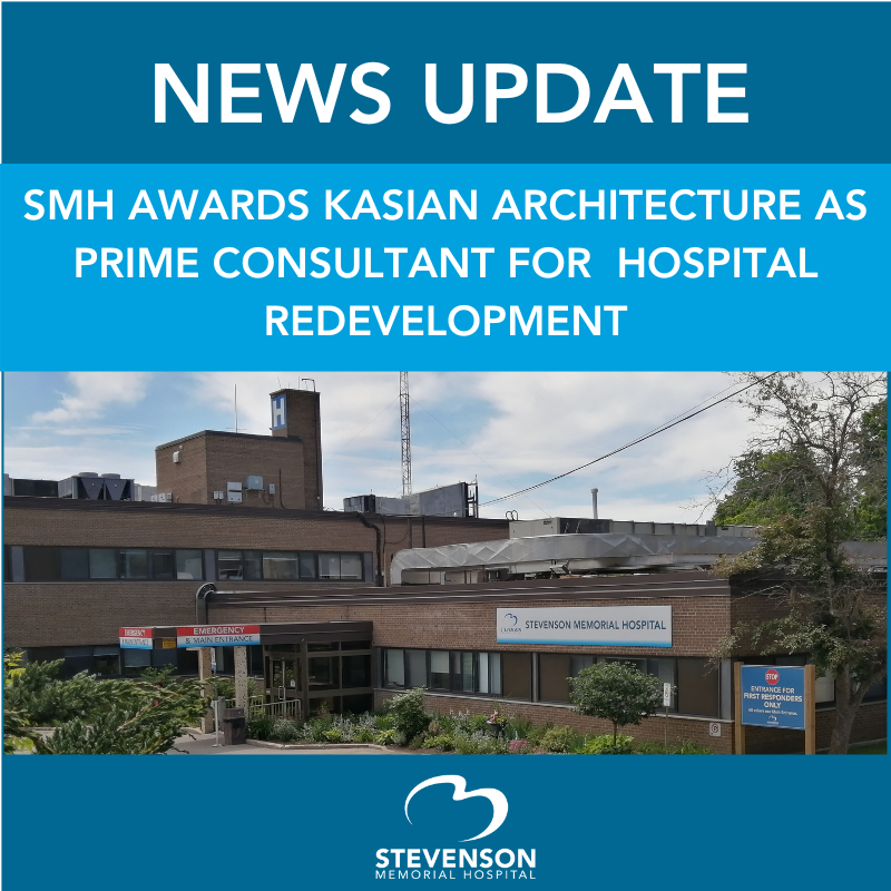 StevensonHosp's tweet photo. SMH is pleased to announce that Kasian Architecture Interior Design and Planning (Kasian), a Toronto-based full-service planning and design firm, has been awarded the contract to design Phase 1 of SMH’s redevelopment project.

For more info: https://t.co/dPzX2dnGbn https://t.co/bBErl0f0SM