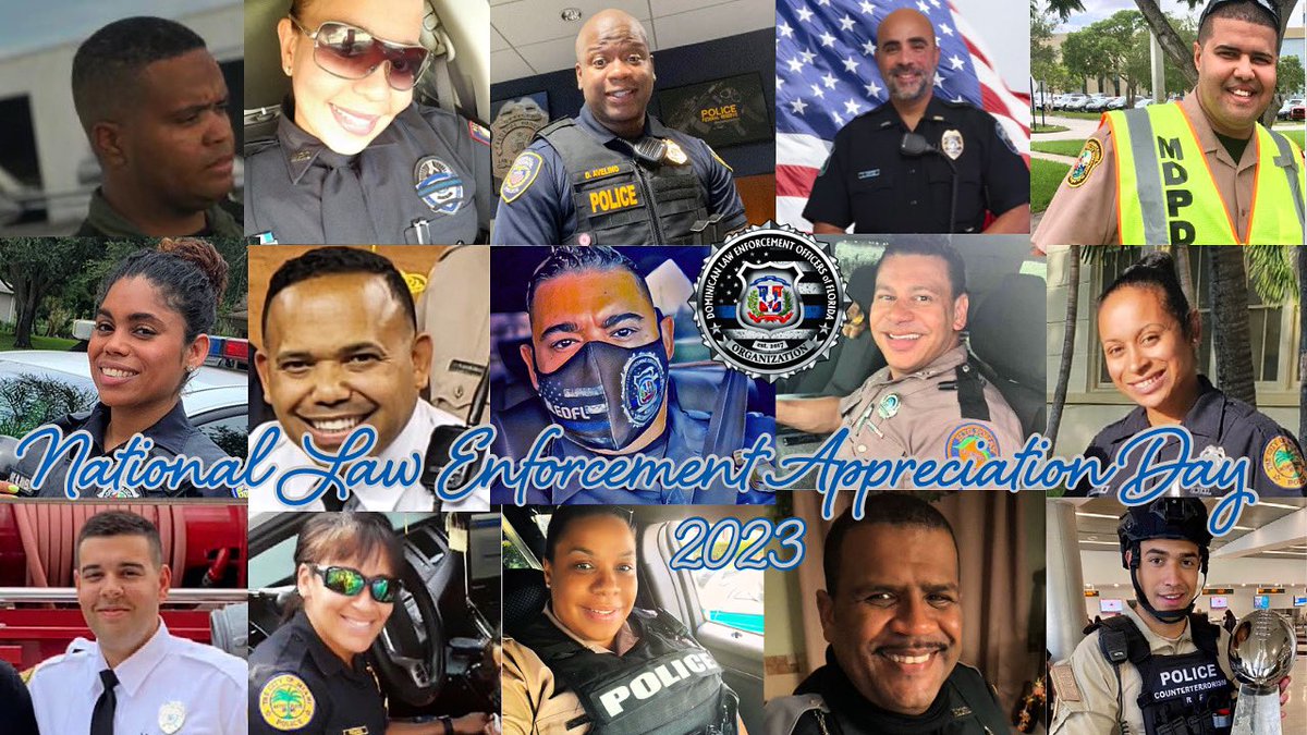 teamdleofl's tweet photo. Thank You to all our Law Enforcement Officers on this National Law Enforcement Appreciation Day ! January 9th 2023. https://t.co/1buDZ2rSTv