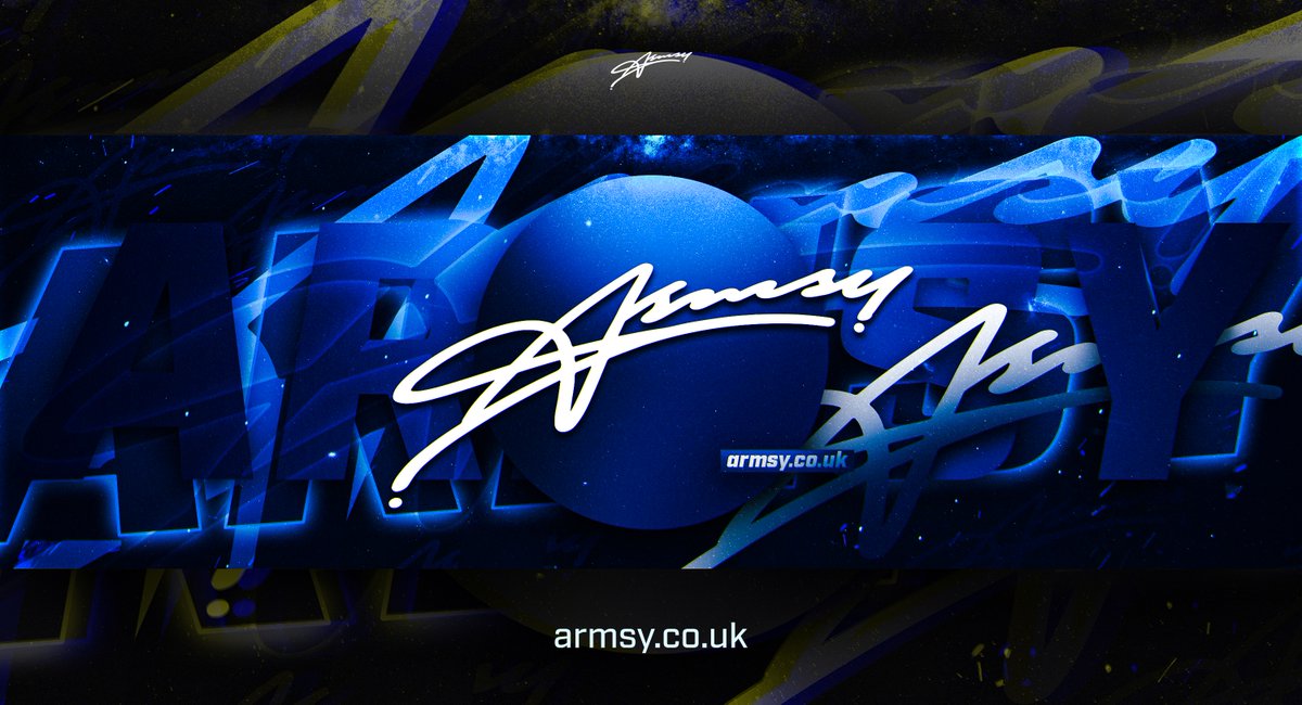 Armsy's tweet image. First one in almost 2 years😵‍💫

Twitter Header for myself

- armsy.co.uk