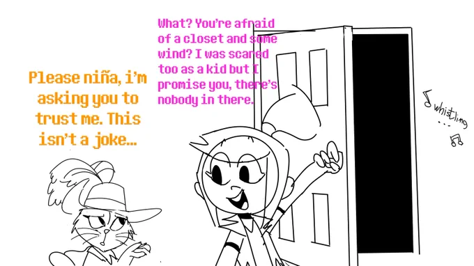 TGAMM x Puss in Boots 2..,.?? (1/2)
#TheGhostAndMollyMcgee #TGAMM 