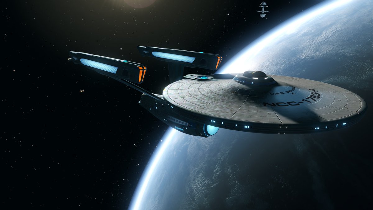 The Refit Constitution class - Defiance NCC 1763-A is a perfect example of a perfectly balanced starship and turned to be Federation Workhorse for decades to come. #startrek #startrekdesigns @StarTrek @trekonlinegame #StarTrekOnline #ConstitutionClass #TMPConnie