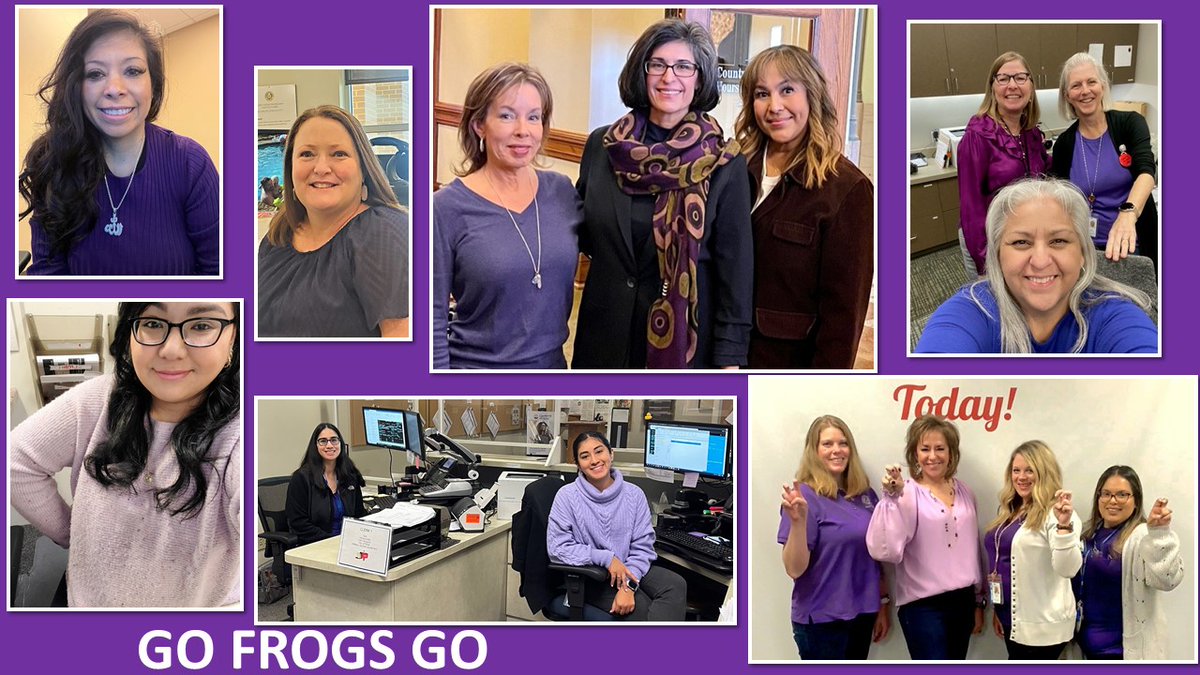 ClerkMaryLouise's tweet photo. GO FROGS BEAT THE DAWGS! #TCUvsUGA #TCUFootball #TCUNation https://t.co/nrdgHtdd3i