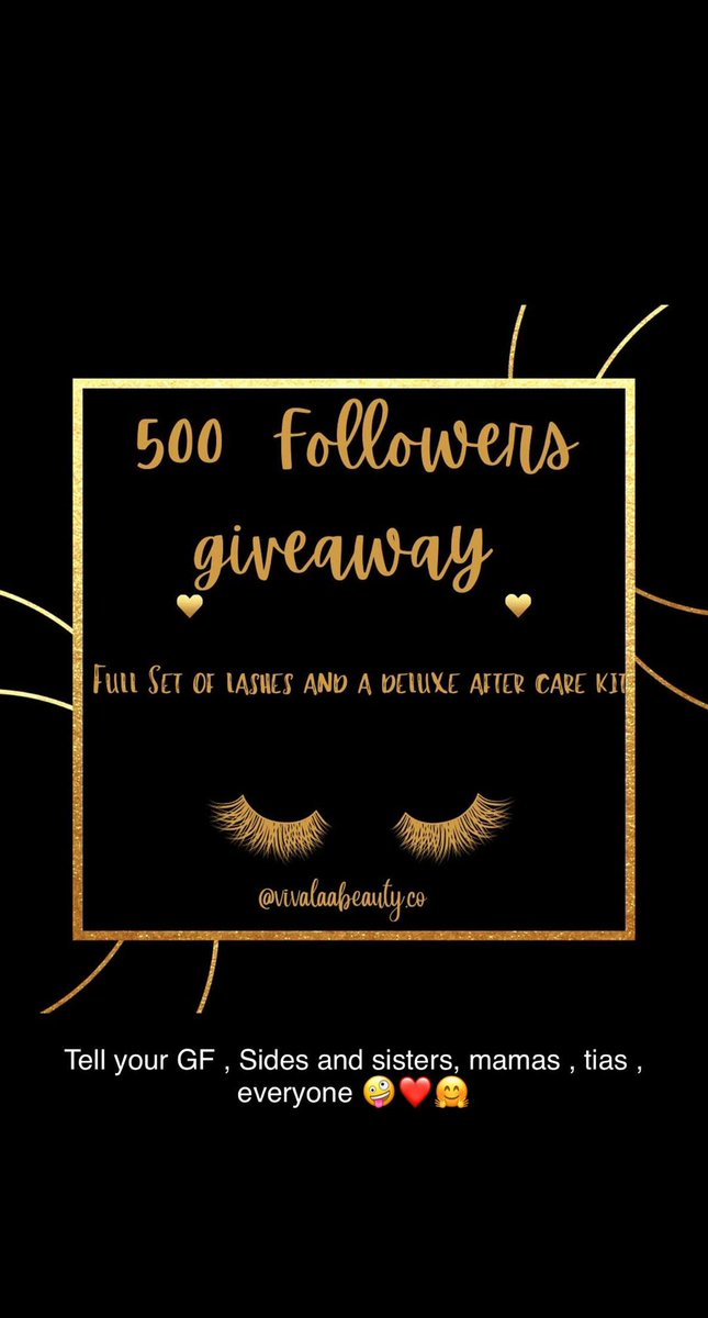Clariiizza's tweet photo. Go check out my business page to enter my giveaway a free chance to win lash extensions! #lashextension #SmallBusiness #Giveaways #707 https://t.co/rBNJXMnhPD