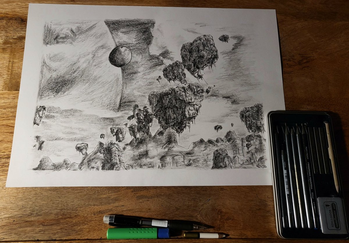 Nessi__Original's tweet photo. Avatar - Hallelujah Mountains
I decided to peek out of my comfort zone... It took quite long time.
#art #Pencildrawing #pencilart #pencil #avatarfanart #avatar #AvatarTheWayOfTheWater #floatingmountains #hallelujahmountains #landscape #Pandora https://t.co/0OIxskykqU
