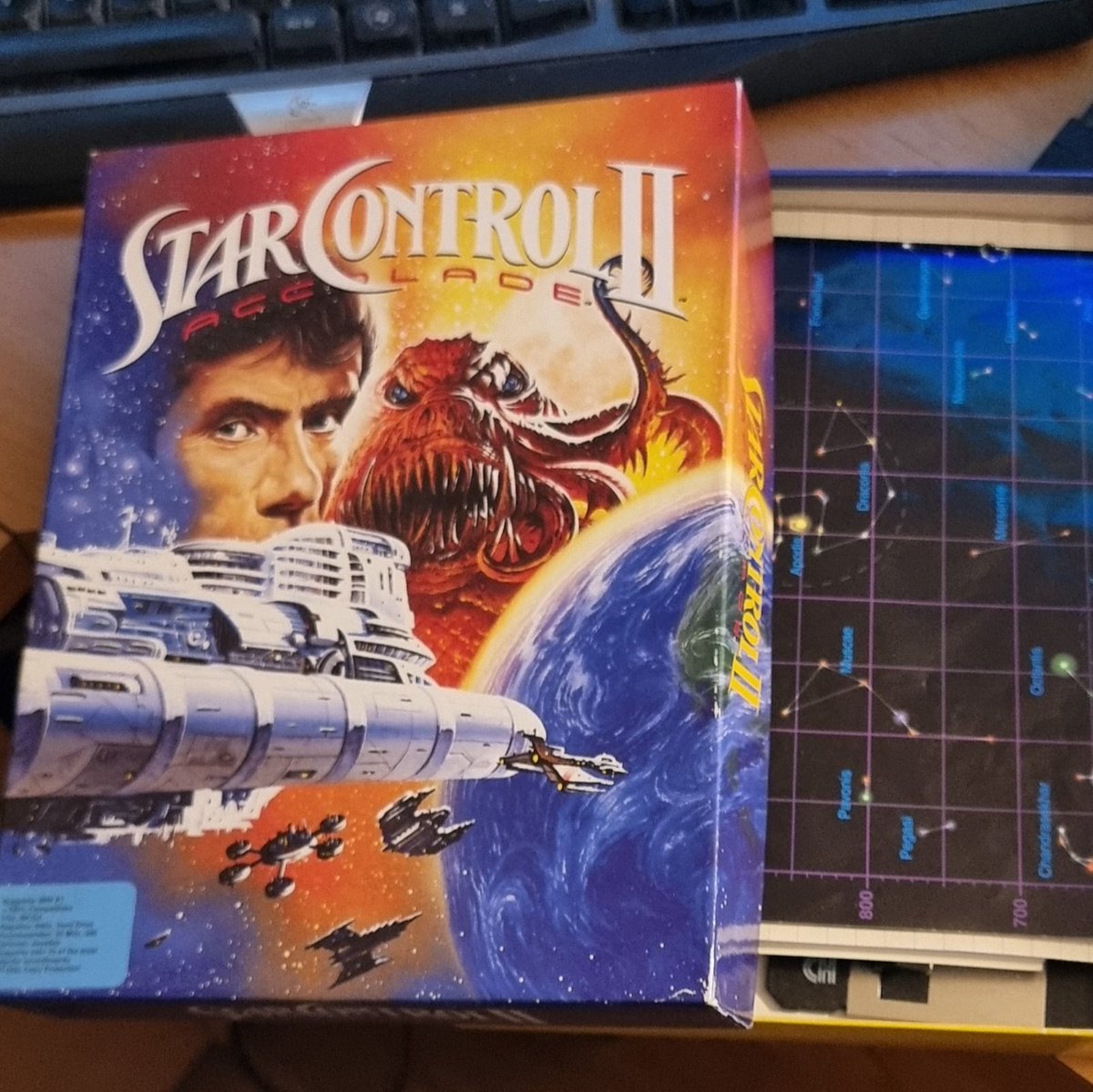 Hovinalle's tweet photo. It was fun to play this game again after such a long time. Thanks everyone for watching the streams. #TheUrQuanMasters #StarControl2 #uqm30years https://t.co/YJiy9EHGIc