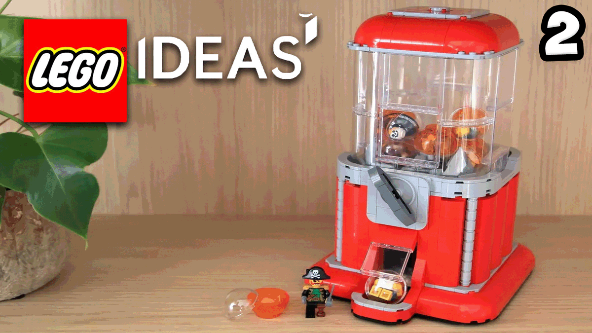 LEGO MINIFIGURE GUMBALL MACHINE - LEGO IDEAS of the WEEK 2 youtu.be/BVjy6dOPMMg