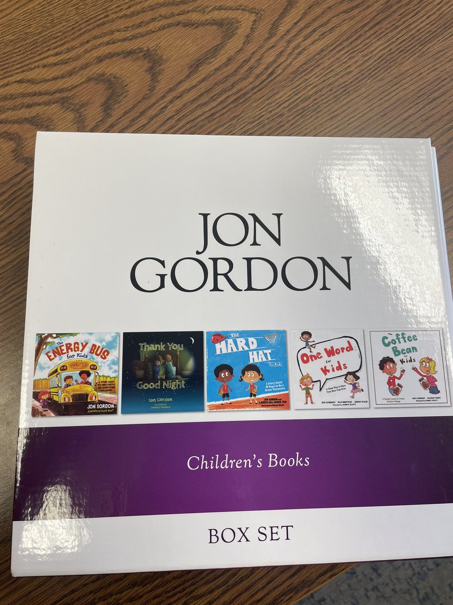 Super excited to use these new books to teach students about being great communicators, critical thinkers, collaborators, resilient learners and prepare them for middle school! A great resource for the Profile of a Graduate!  @CCSchoo1s <a href="/JonGordon11/">Jon Gordon</a>