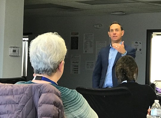 lasecfp's tweet photo. A professional development day hosted by @lasecfp in which our coop educators and book club members were able to meet with Scott Ervin author of The Classroom Behavior Manual at #PhoenixAcademyfp. https://t.co/kdDXmUkH1t