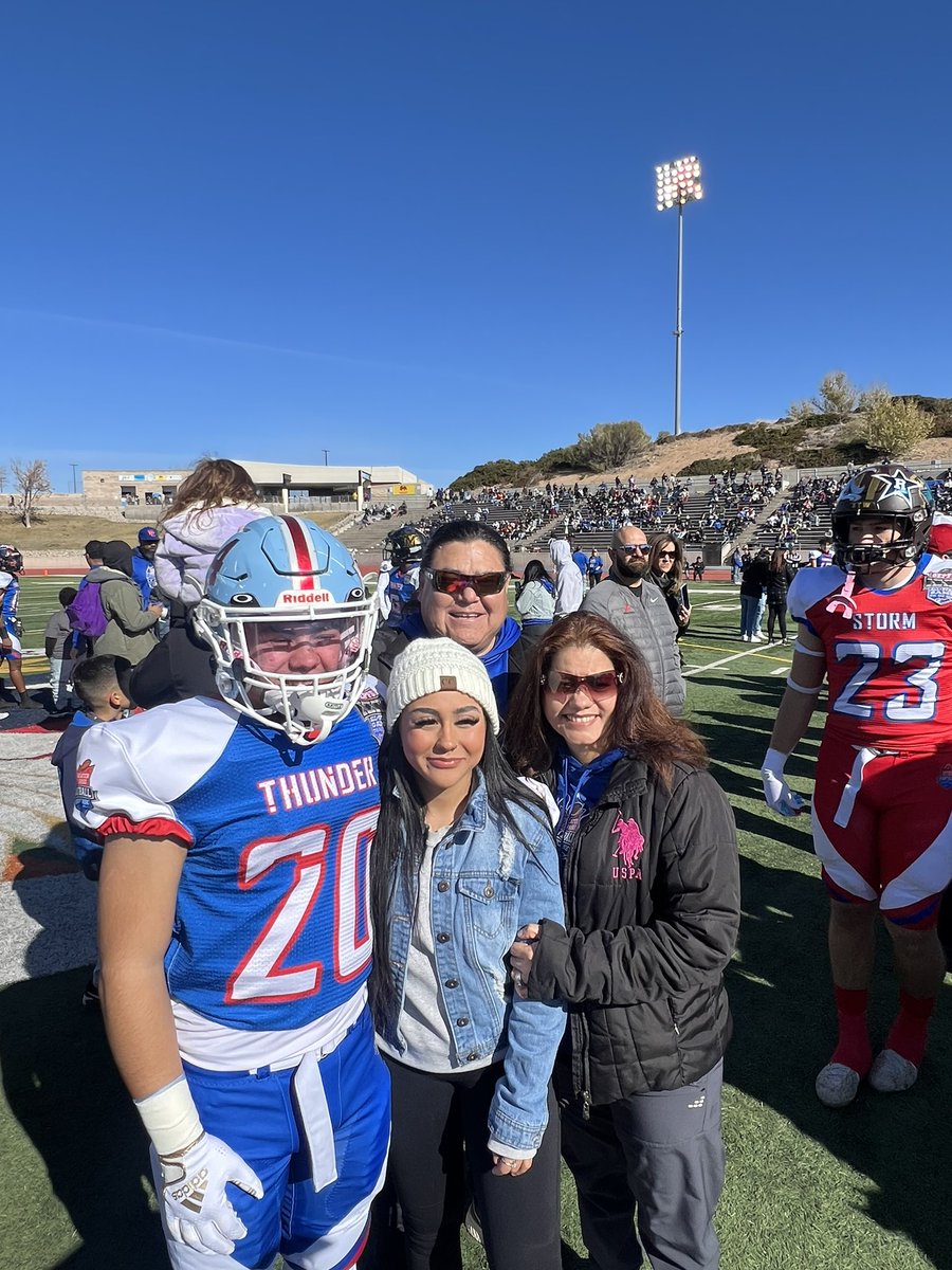_AnthonyISD's tweet photo. Congratulations to Anthony High School senior Raymond Hernandez for representing Anthony ISD at the Greater El Paso Football Showcase over the holiday break! 👏
Photo courtesy: Raymond Hernandez and Sandra Espinoza https://t.co/7Mb8f1E1m9