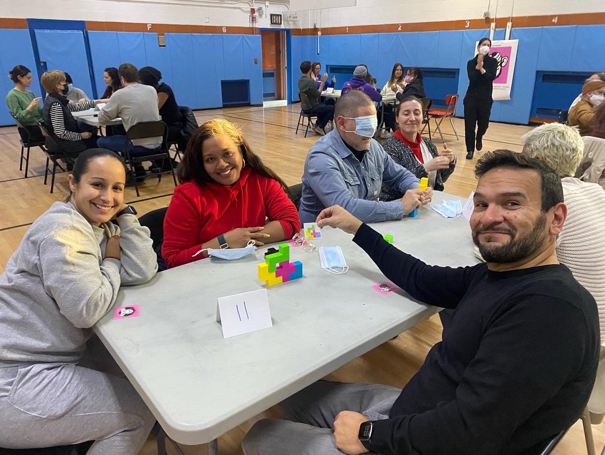 PS142M's tweet photo. Our staff had such a great time playing TEAM3 in professional development today! Thank you to @BrainGames_int for providing us with the games! 

#TEAM3 https://t.co/HrSLdMIfXP
