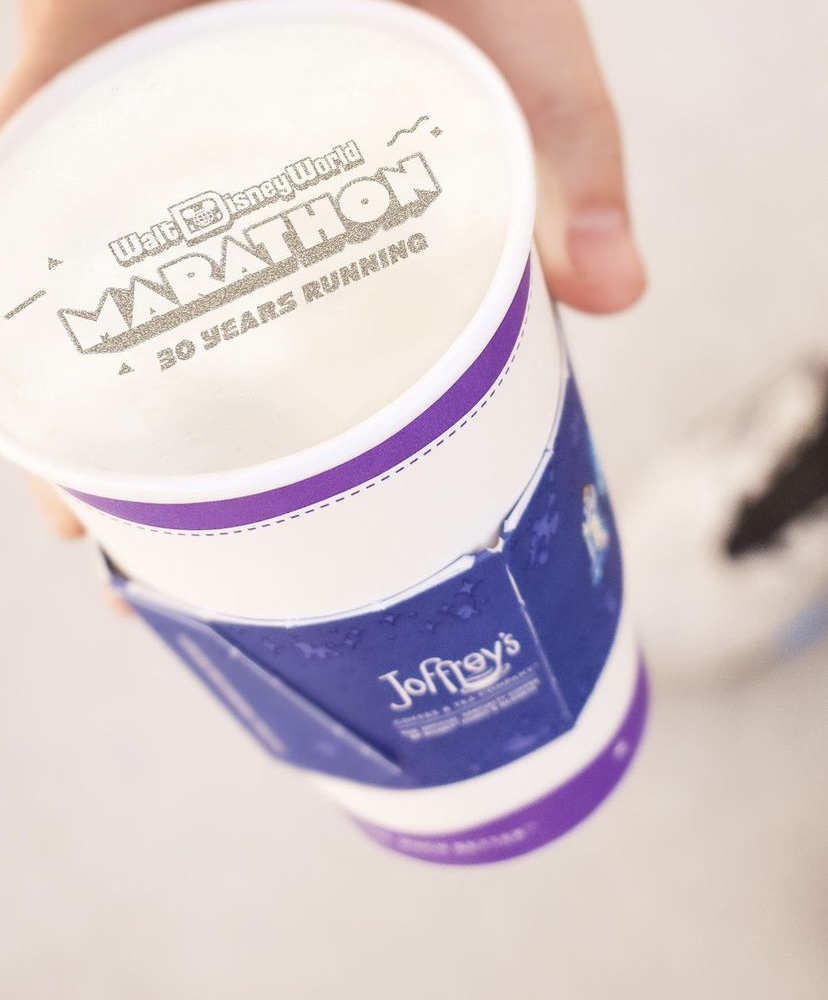 In need of a post-race weekend pick-me-up? ☕️ Stop by 
<a href="/DisneySprings/">Disney Springs</a> to celebrate your accomplishments with a customized beverage from <a href="/JoffreysCoffee/">Joffrey's Coffee</a>! #WDWMarathon #runDisney