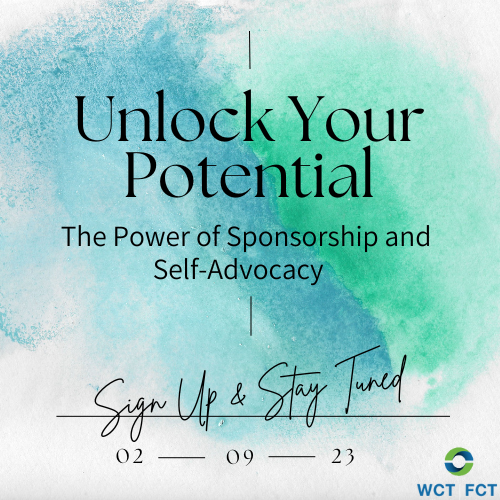 wct_ab's tweet photo. Event Announcement! WCT Alberta presents Unlock Your Potential: The Power of Sponsorship and Self-Advocacy on February 9th, 2023. Sign up for free at the link in bio and come empower yourself and others! Stay tuned for more details...
#WCT #keynotespeaker #networking #calgary https://t.co/ieYtXRl2hQ