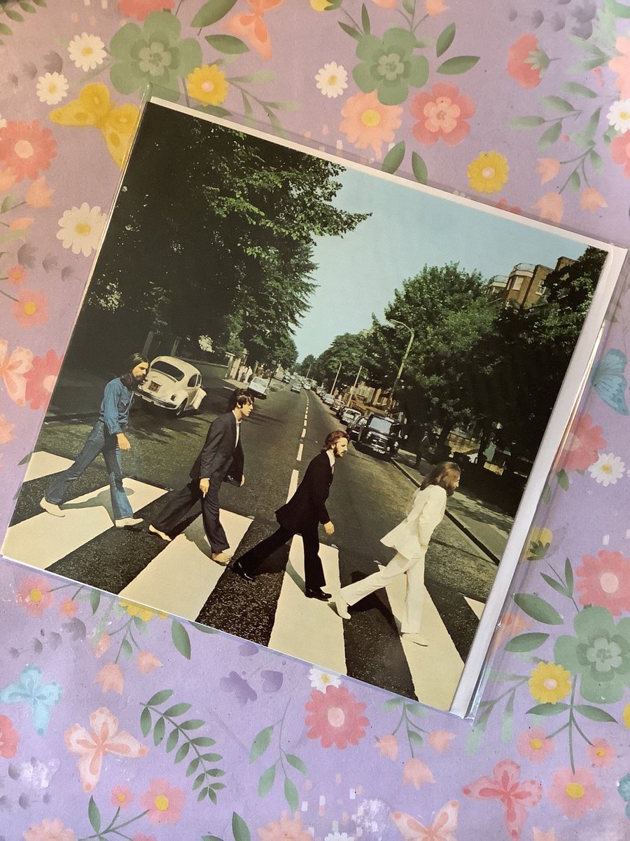WatsonsVintage's tweet photo. ONLY ONE LEFT NOW AT JUST £3.50 in my #etsy shop #TheBeatles 'Abbey Road' Vintage #1969AlbumCover #BlankGreetingsCard from 2010 - Paper Ephemera - Junk Journal Filler #TheBeatlesFanCard https://t.co/BxOhpzgz8r #AbbeyRoad #CardToFrame #CollectableCard https://t.co/3bB1htv64w