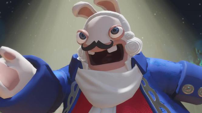 AidenDemonCat's tweet photo. There is another theory that I have in the Rayman Dlc. This megaphone that appears in the image means ??? #MarioRabbidsSparksofHope #raymanisback #rayman #phantom #Rabbids https://t.co/sUct9YSNpQ