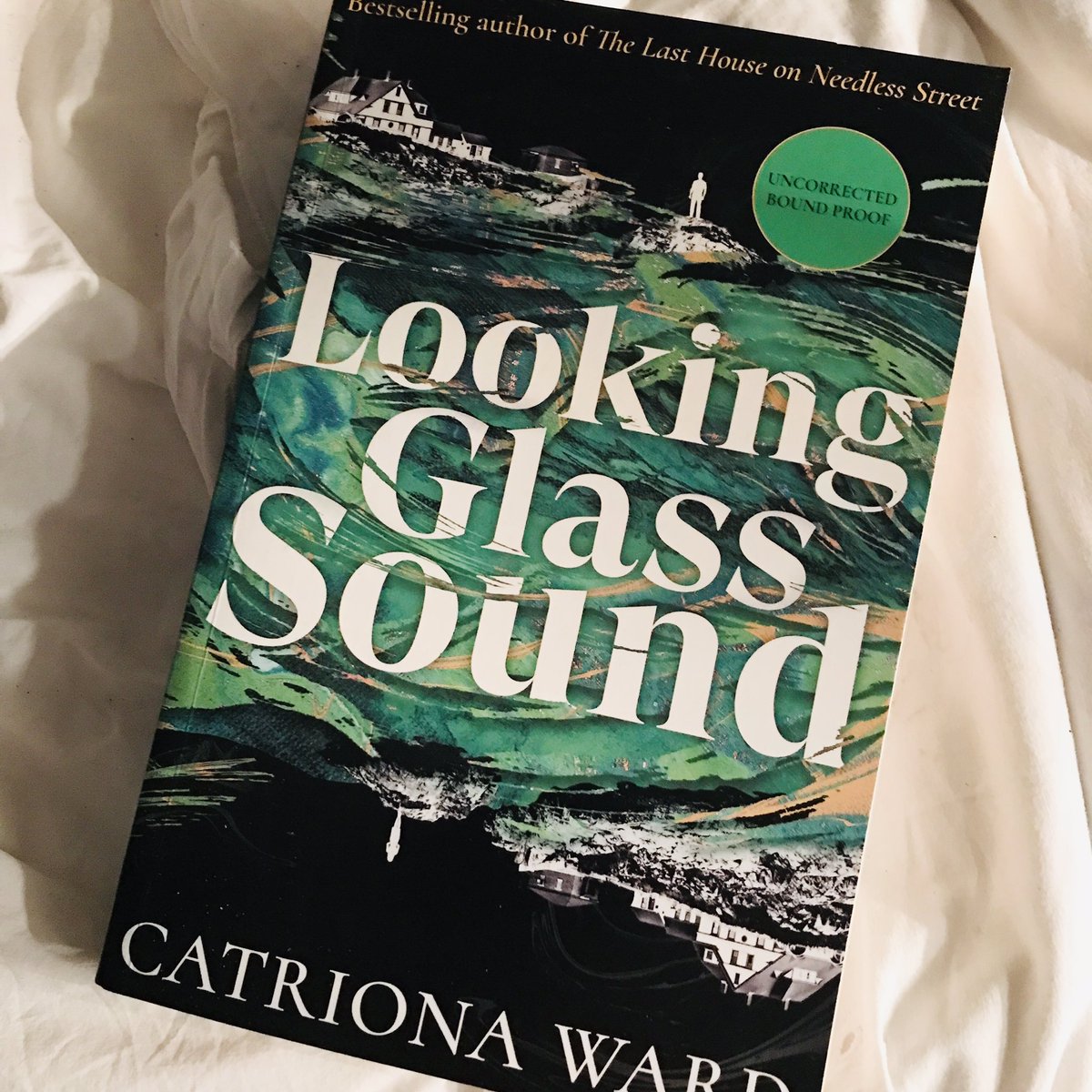 My bedtime read. Looking Glass Sound. #lookingglasssound by the brilliant @Catrionaward