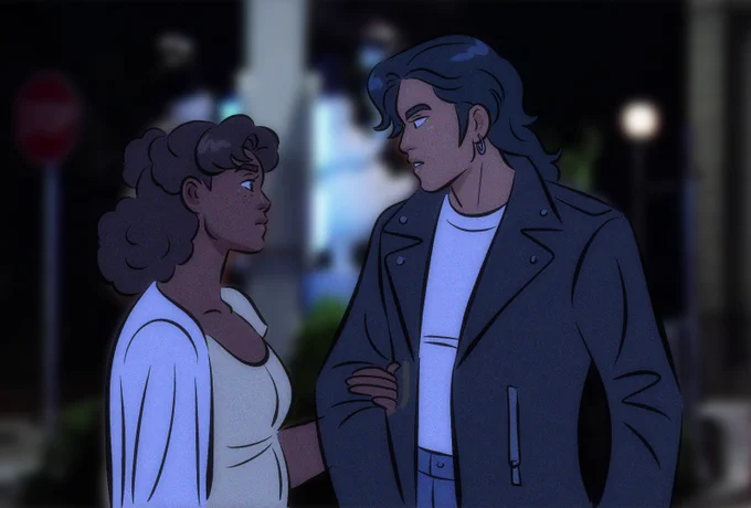 LESBIAN Grease AU 