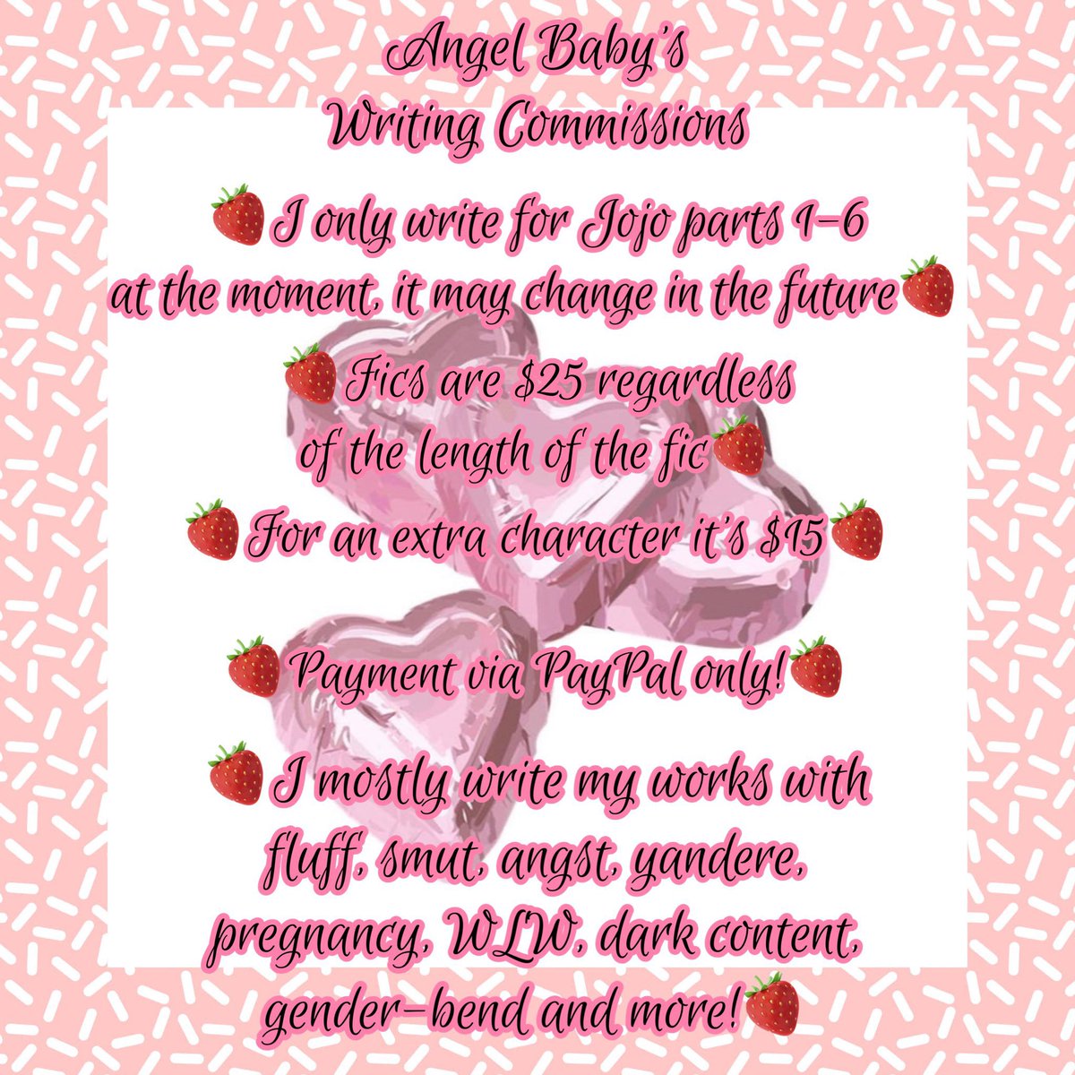 🍓🌸Angel Luvvmail/Milf Doppio CEO🌸🍓Comms open✍️ tweet media
