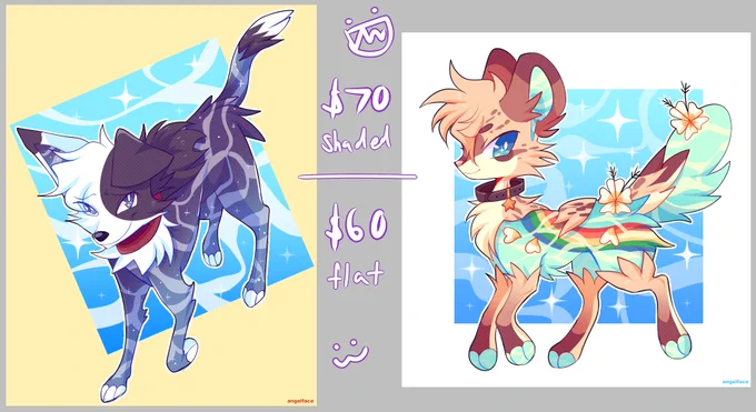 i want to do a feral fullbody c0mm very badly so i dont get so burnt out on anthros, if anyone is interested pls dm me!!! feral or feral-fied ocs only please. other examples shown 