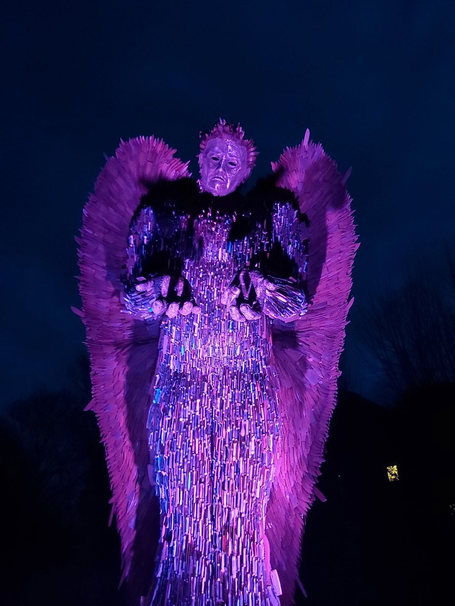 hbuckland77's tweet image. The Knife Angel has arrived at Arbour Park #Slough @TV_PCC @TVP_Slough