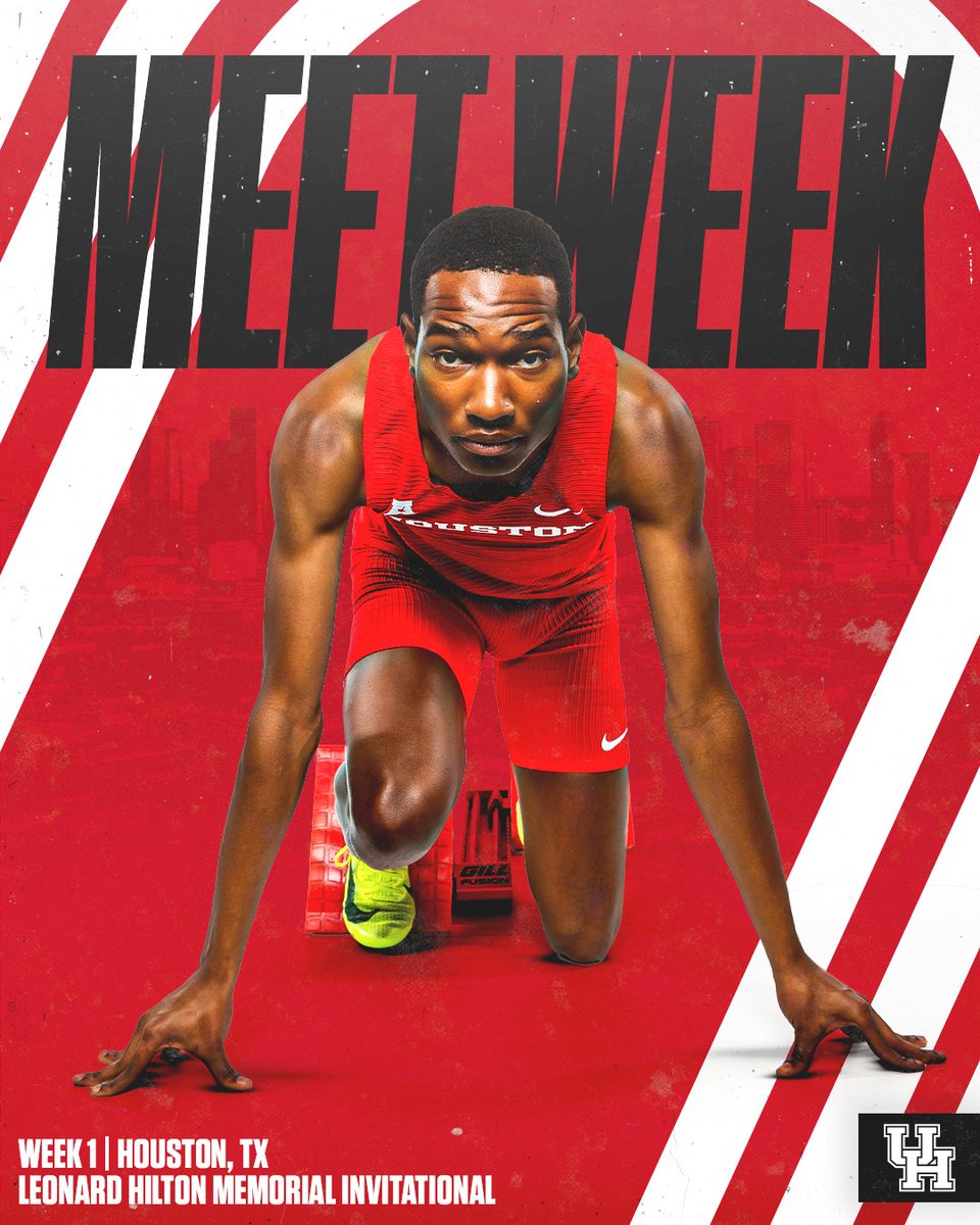 UHCougarTF's tweet photo. It's that time of year, track season is back! 🔙

#HTownSpeedCity https://t.co/fRK2Y1XnRl