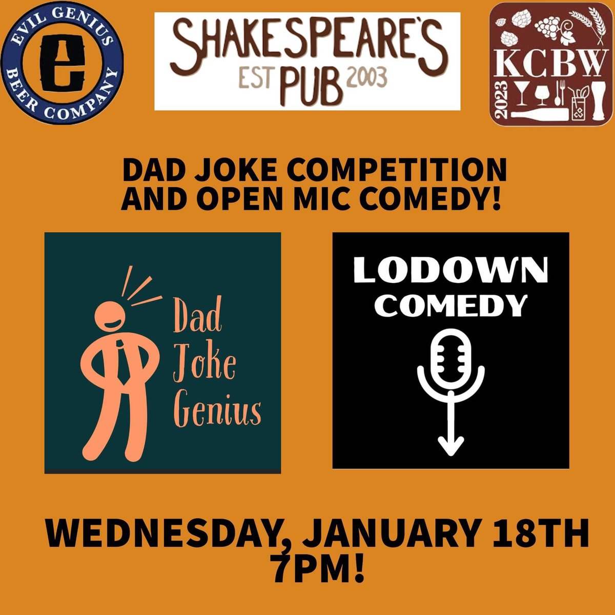 dadjokegenius's tweet photo. @shakespub @DiscoverKzoo #kcbw #kalamazoo #shakespearespub #beerweek https://t.co/ybKjdEXeJd