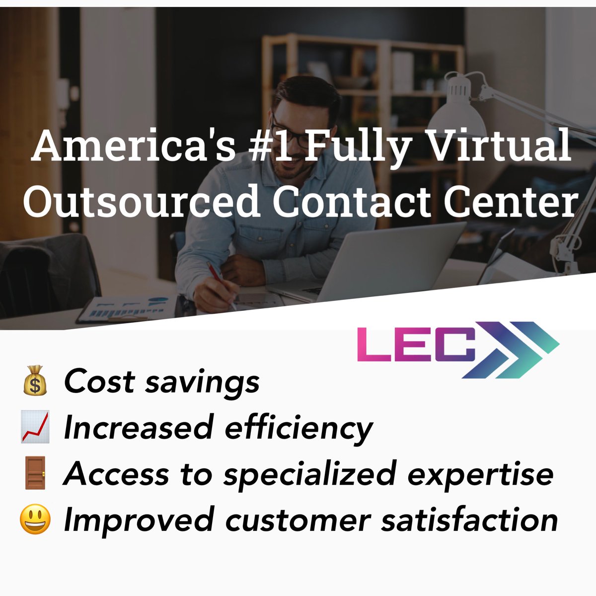 LEC4You's tweet photo. If you're considering outsourcing your customer service department, you may be wondering if it's the right move for your business. There are a few key reasons why you need to outsource your customer service 

 #business 
#callcenterservices #contactcenter #cx #customerservice https://t.co/wgfBGvK2My