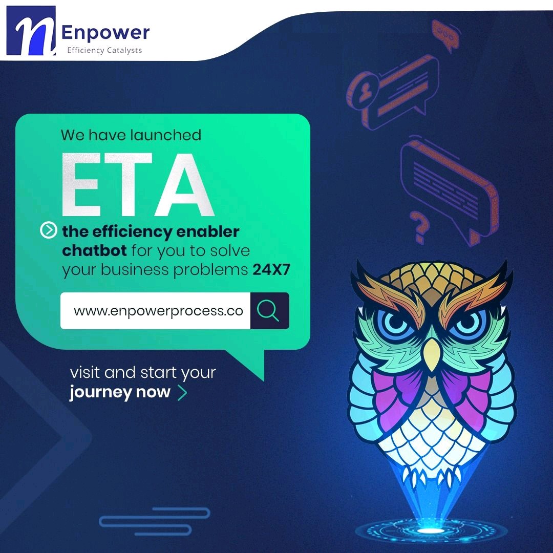 EnpowerC's tweet photo. Launching eta! The problem solving chatbot
Only on https://t.co/S2p5VK5ZSP

#chatbotsforbusiness #branding #chatbotbuilder
#chatbotsdevelopment #chatbotmarketing
#artificialintelligence #ai #chatbotdeveloper
#technology #digitaltransformation
#customerservice #software https://t.co/FudAv0x8Gv