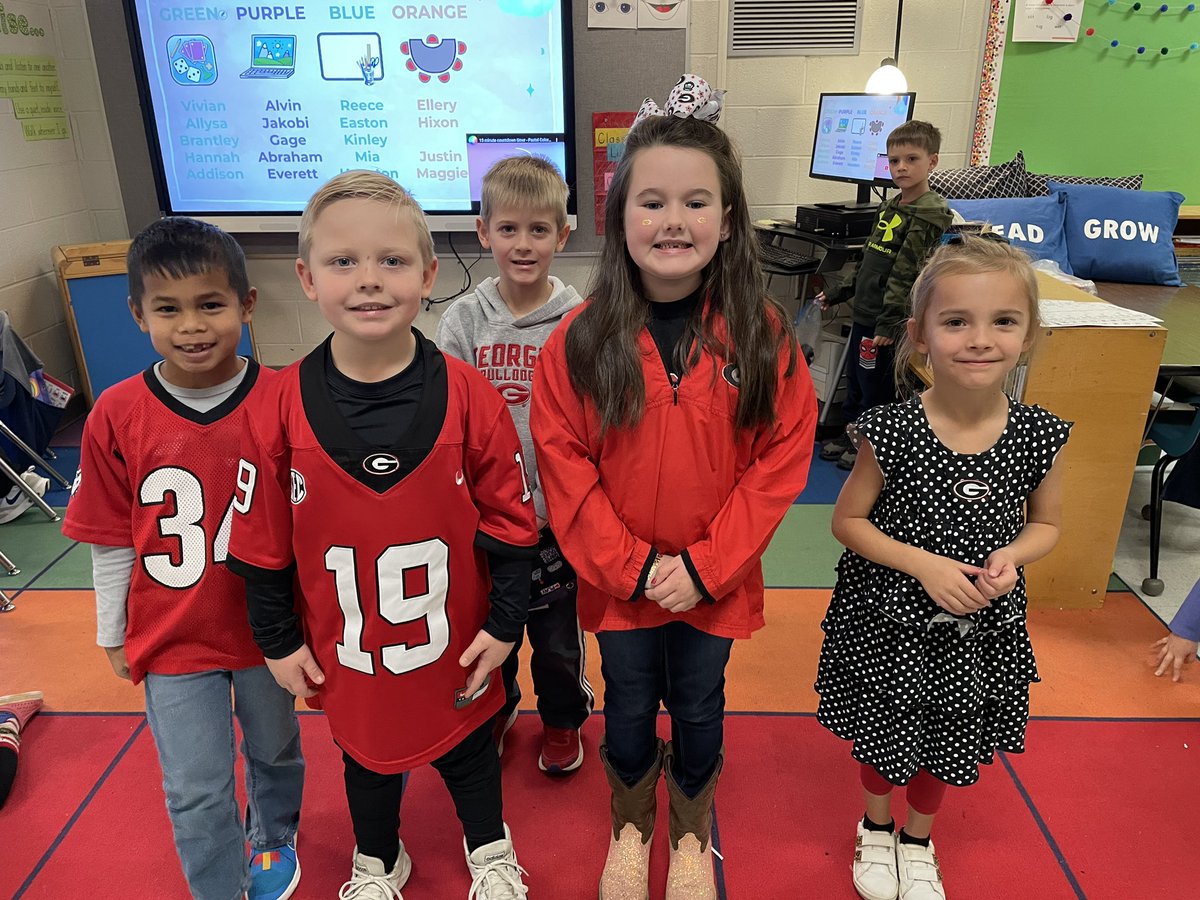 JohnsonWildcats's tweet photo. Our Wildcats are cheering on the Dawgs for the National Championship this evening! Let’s Go, Georgia! https://t.co/IZpnRx2HqK