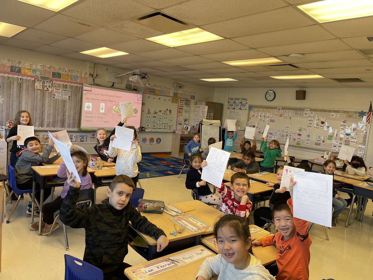 Starting our opinion writing with our favorite sweet treat! <a href="/SorrickNPD117/">Sorrick Elementary</a>