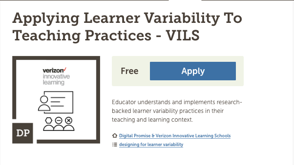 DTL_JSD's tweet photo. With @ISTEofficial #learningdesigner, educators know how to accommodate #learnervariability. 

Check out this #microcredential from @DigitalPromise &amp; @dpvils https://t.co/LyYeg6VD9Y 

#jordanDTL #DTLutah #personalizedlearning https://t.co/eTxkoW3lc2