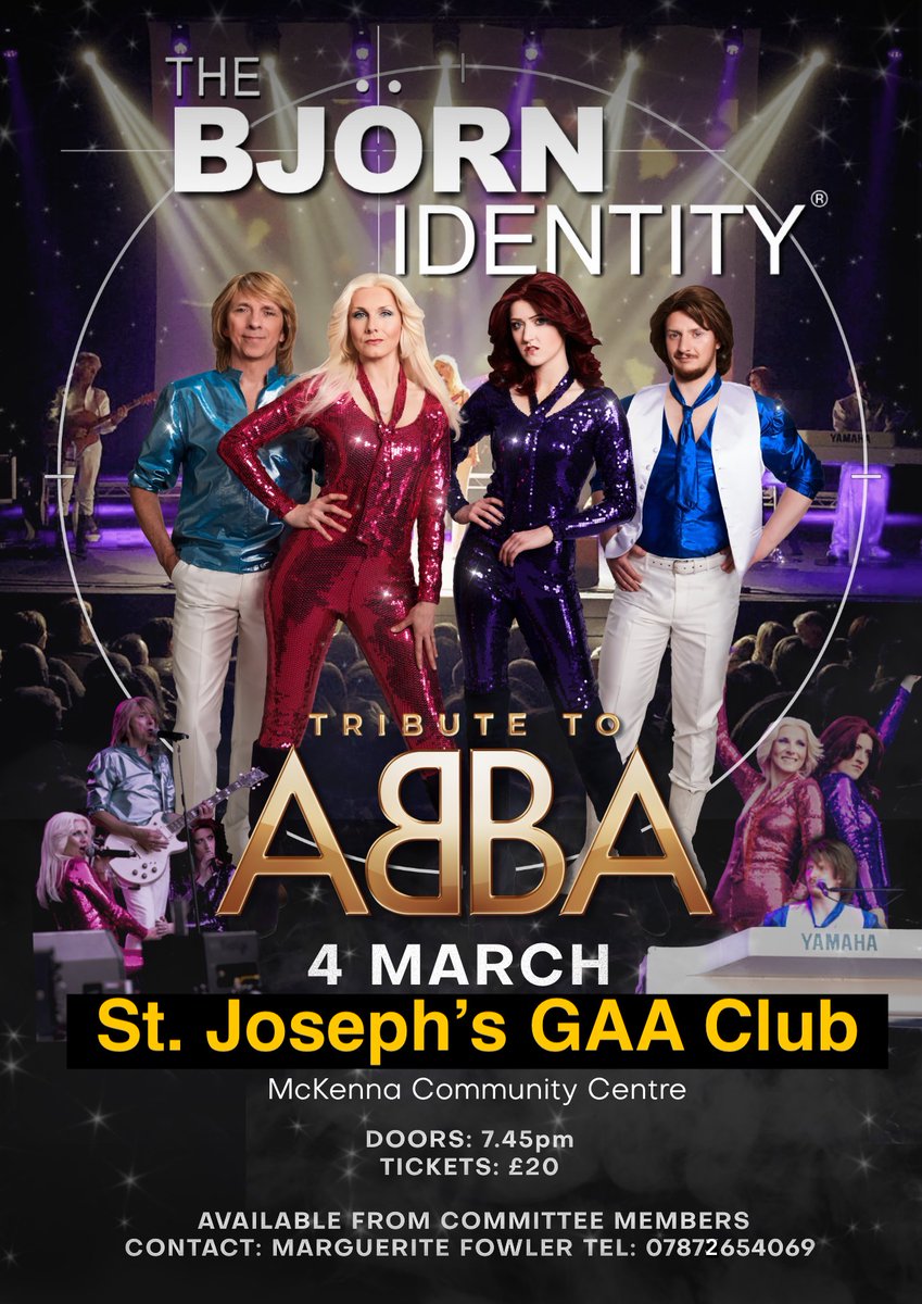 Possibly the entertainment event of the year? Don't miss getting your tickets from either Cheryl Masterson or Marguerite Fowler. See the poster for more details.