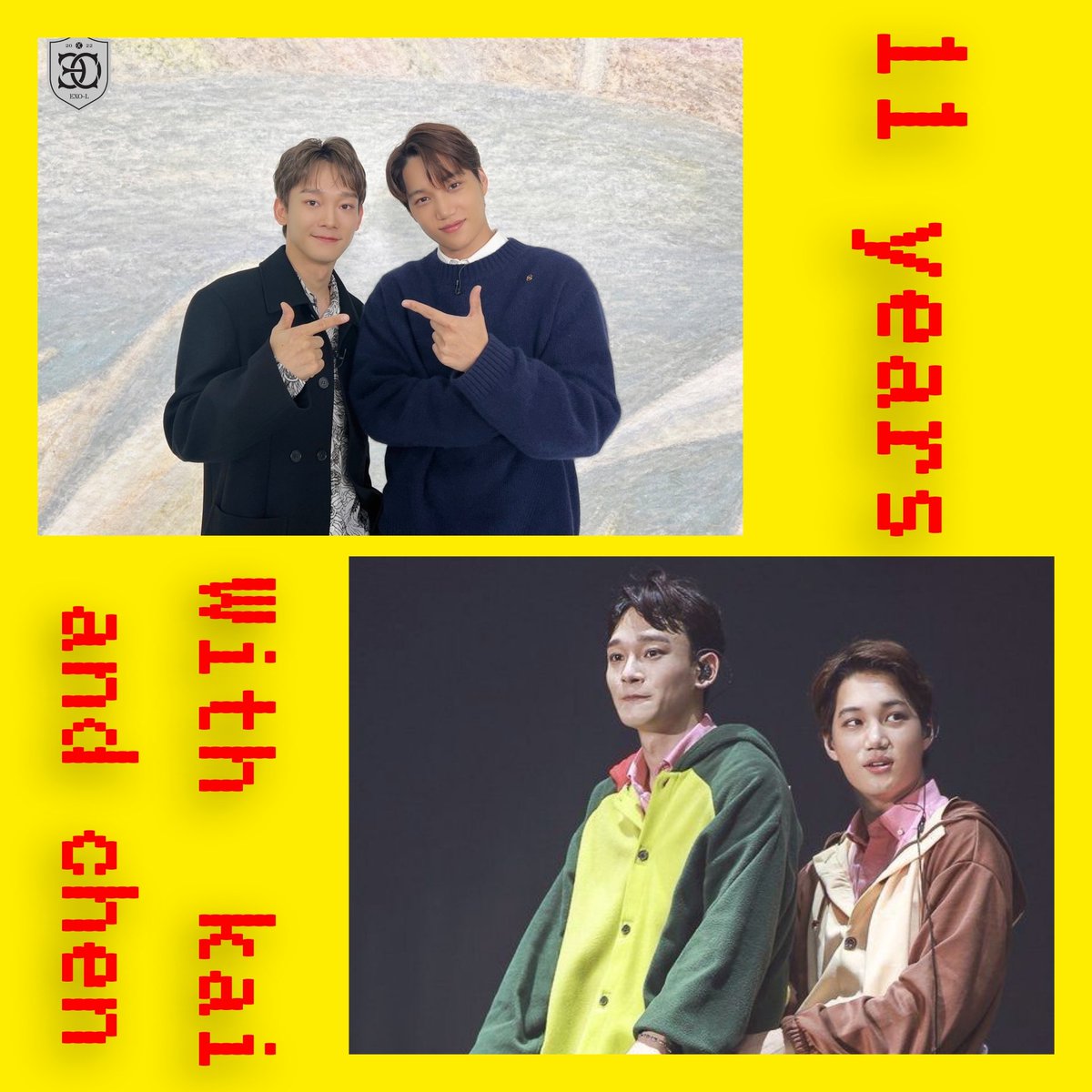 SarahRoseHatha1's tweet photo. 11 years with these two handsome guys
#11yearswithkai
#11yearswithchen https://t.co/SP6zykaGzs