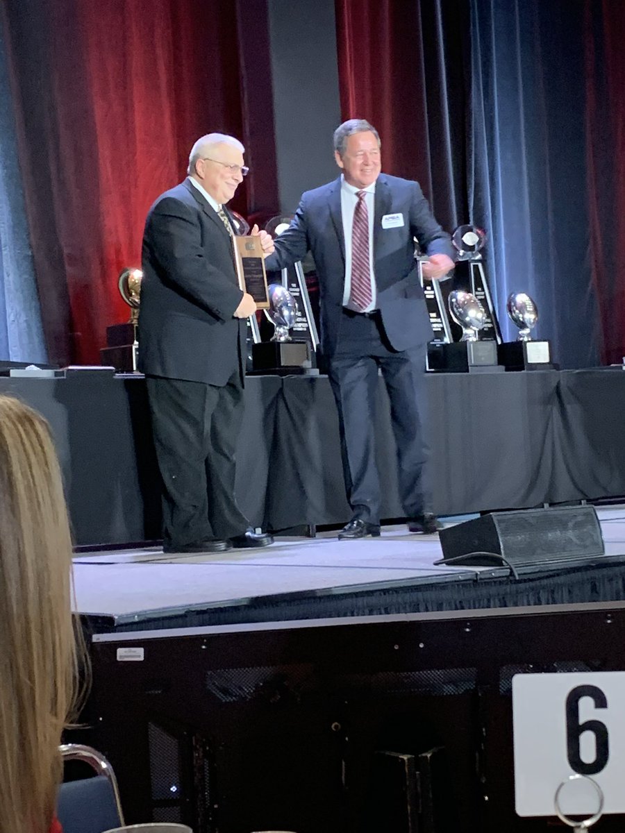 RavenFootballBC's tweet photo. AFCA-NAIA Assistant Coach of the Year, George Papageorgiou! Congratulations Coach Pops! @CoachPopsBC https://t.co/grTigbQMQC