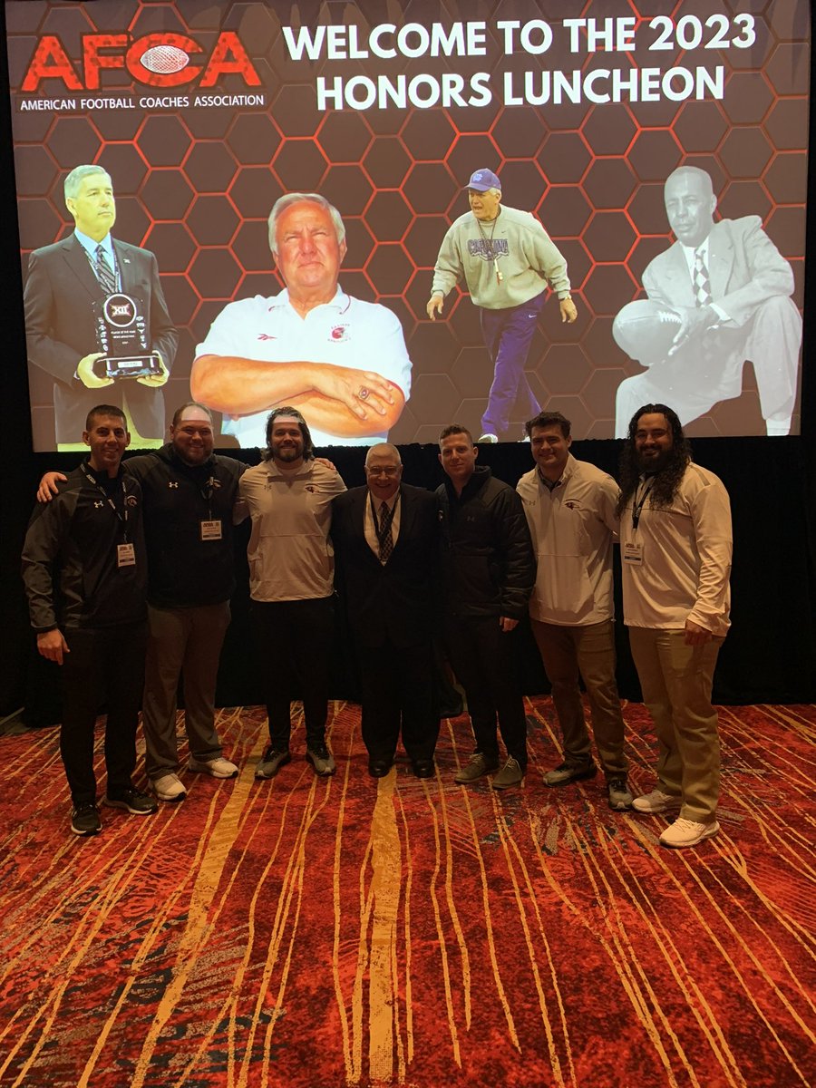 RavenFootballBC's tweet photo. AFCA-NAIA Assistant Coach of the Year, George Papageorgiou! Congratulations Coach Pops! @CoachPopsBC https://t.co/grTigbQMQC