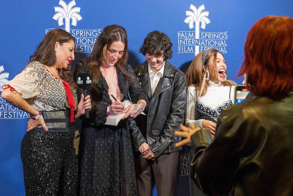 PSFilmFest's tweet photo. We were happy to have the U.S. premiere of Aristotle and Dante Discover the Secrets of the Universe! For all of the fans of the book, we have two more screenings, one today at 3pm and one on Sunday, January 15 at 10am. Be sure to check our website for any added tickets! https://t.co/0ja7IJ5qqP
